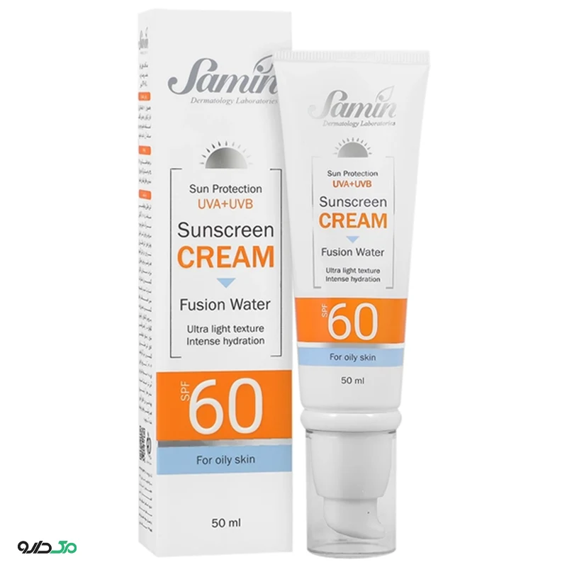 ضد آفتاب فیوژن واتر پوست چرب SPF60 ثمین